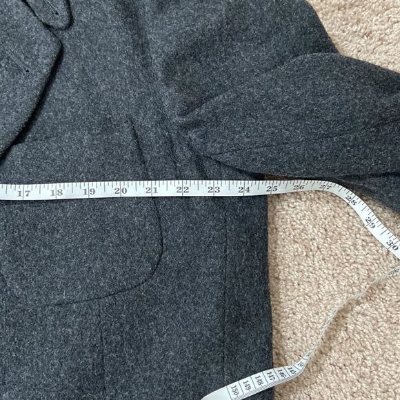 Vintage L.L Bean Wool Peacoat size XL - Picture 9 of 10
